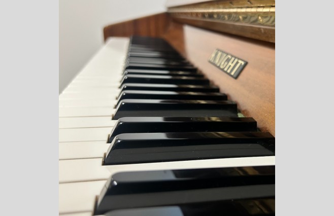 Knight Gloss Cherry K10 Upright Piano, Used - All Inclusive Premium Package (SN:55892) - Image 9